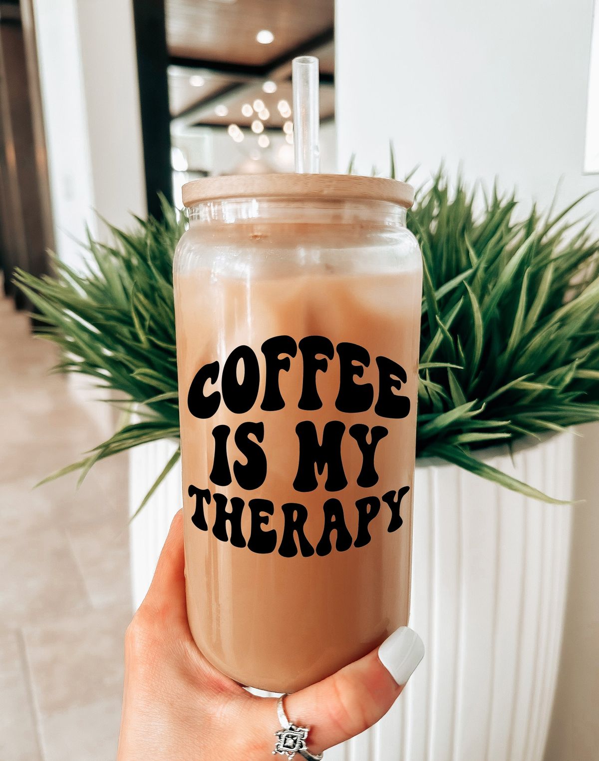 Vaso Vidrio Personalizado