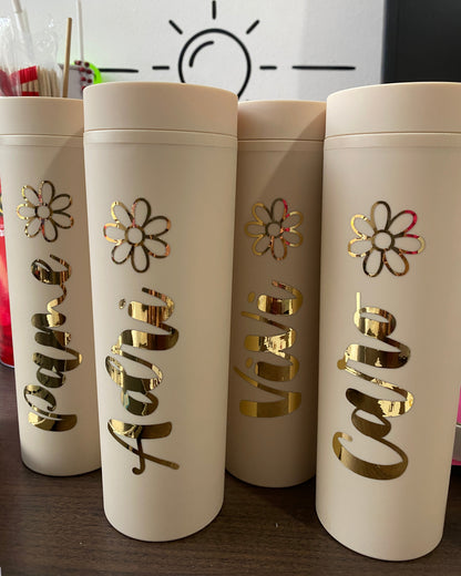 Skinny tumbler personalizado