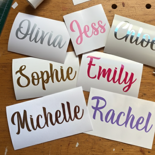 Vinil Decal / Nombre