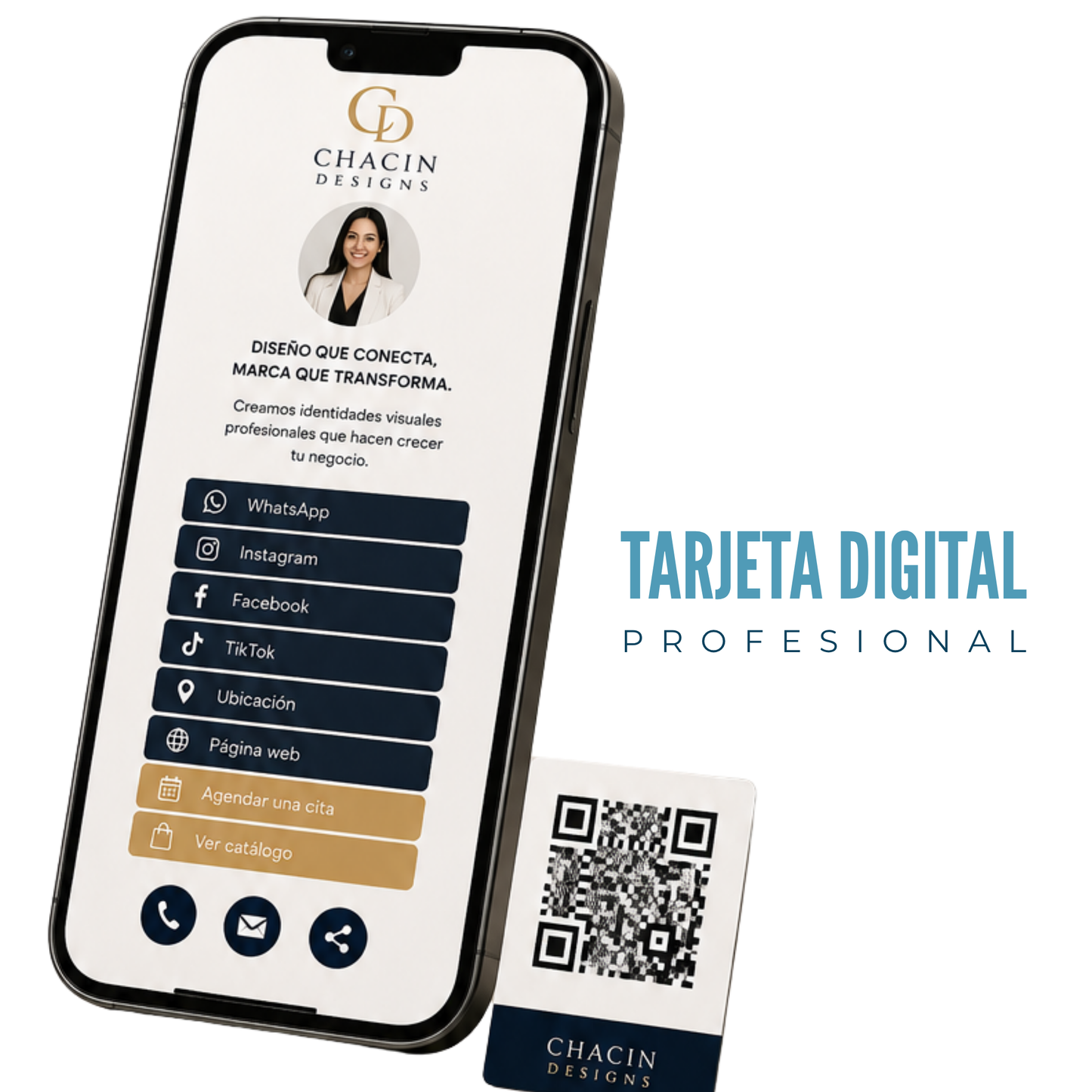 Tarjeta Digital Profesional