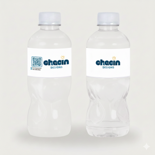 Stickers para botellas de agua