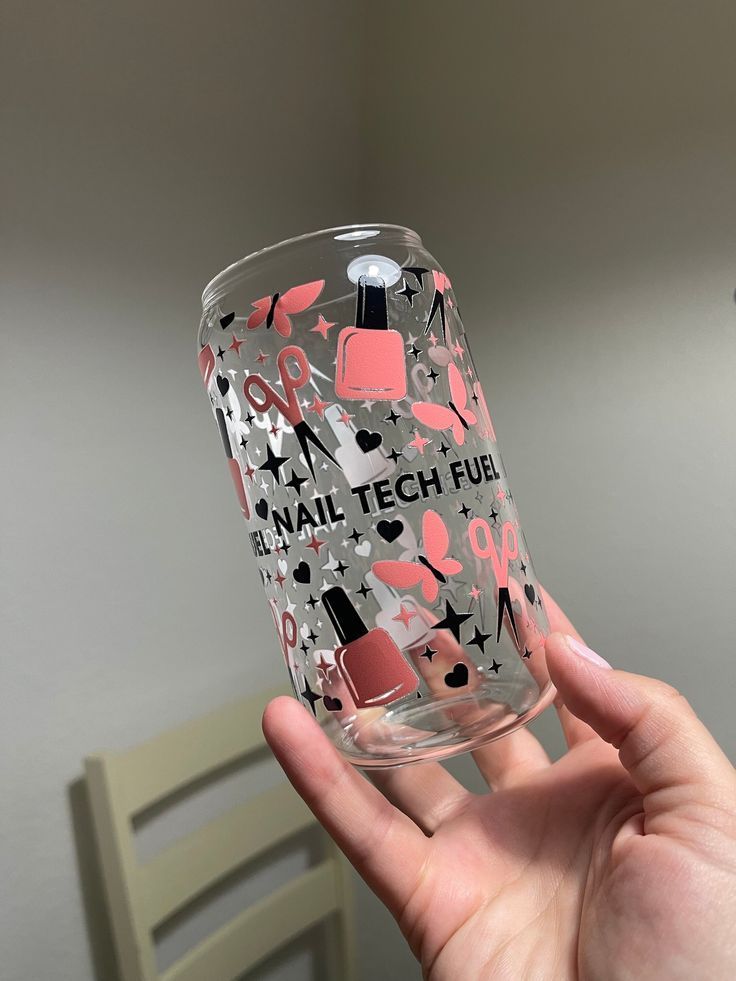 Vaso Vidrio Personalizado